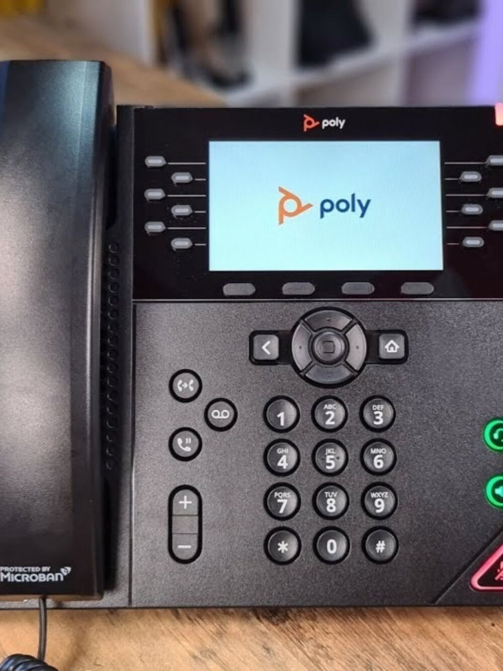 Polycom VVX 450 Business IP Phone Gigabit VoIP Color Display Open Box Tested